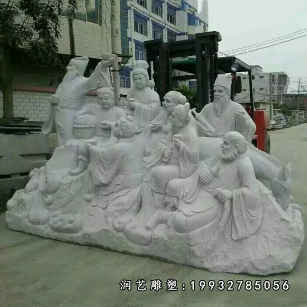 八仙过海石雕 (18)