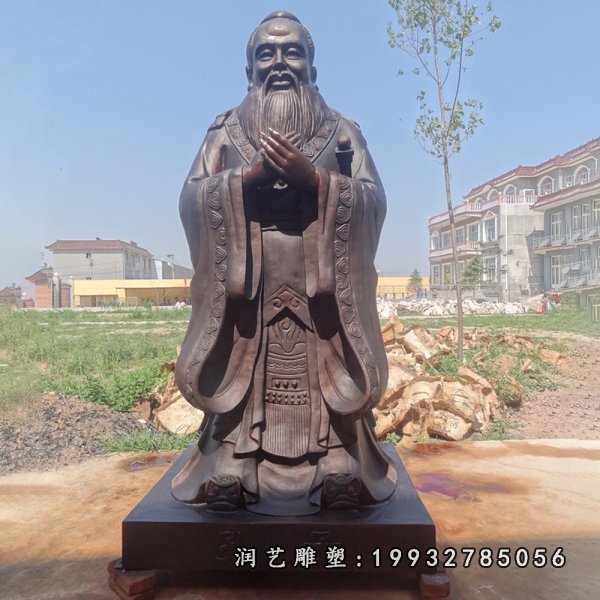 孔子铜雕  (47)