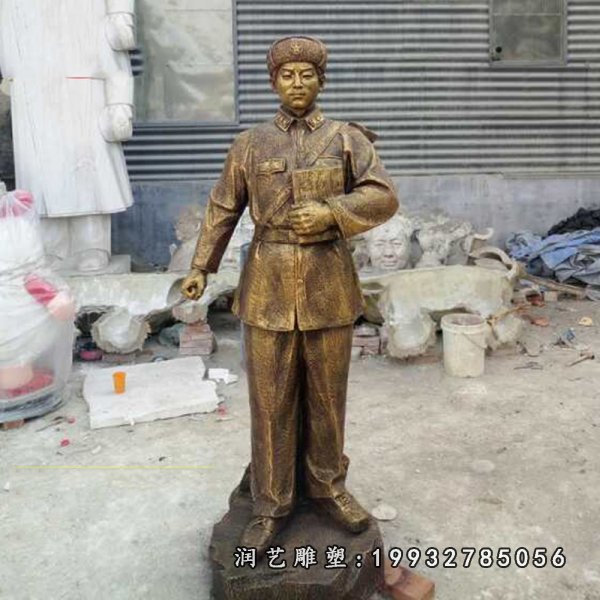 雷锋铜雕 (36)