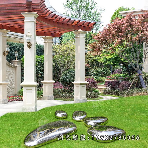 不锈钢景观石雕塑 (20)