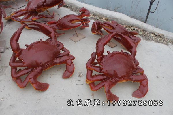 玻璃钢螃蟹雕塑 (44)