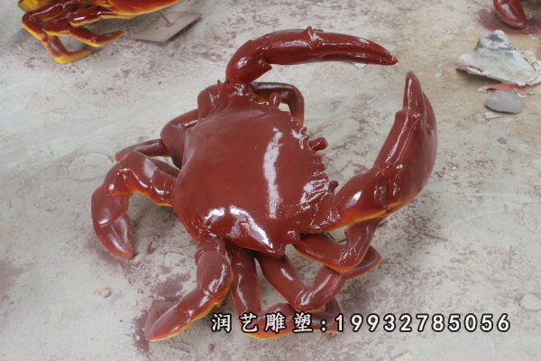玻璃钢螃蟹雕塑 (43)