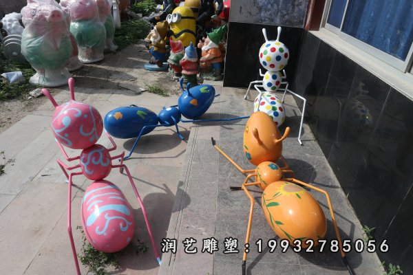玻璃钢蚂蚁雕塑  (30)