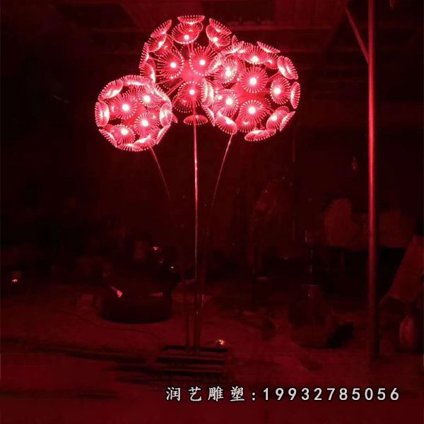 不锈钢蒲公英雕塑  (38)