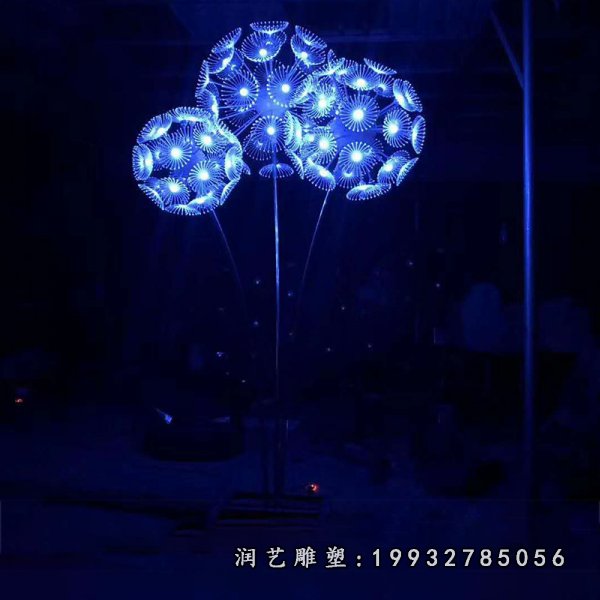 不锈钢蒲公英雕塑  (40)