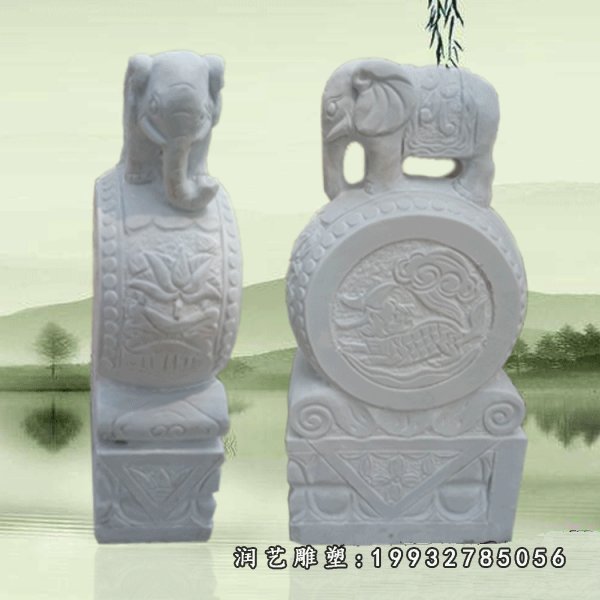 门墩石雕 (6)