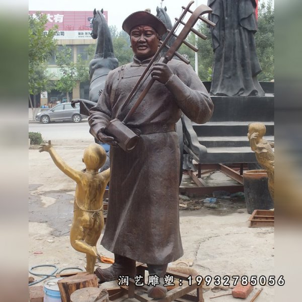 少数民族铜雕 (26)