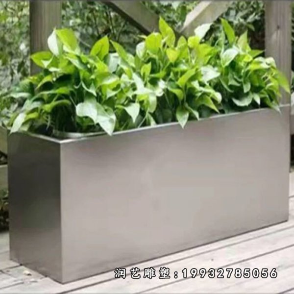不锈钢花盆雕塑  (4)[1]