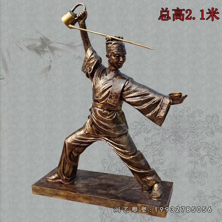 店小二铜雕 (29)