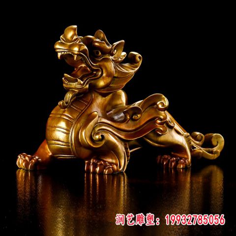 企业招财貔貅铜雕