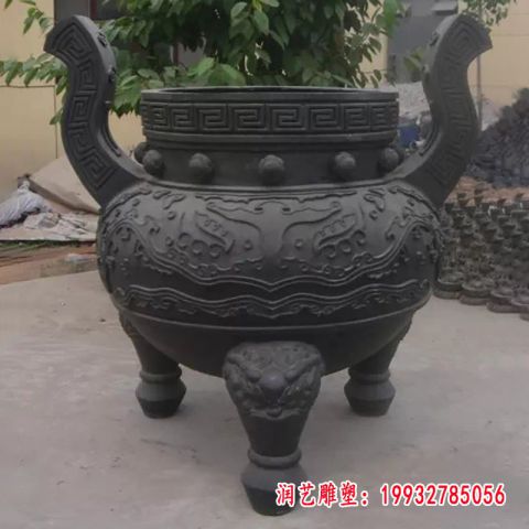 铜香炉雕塑