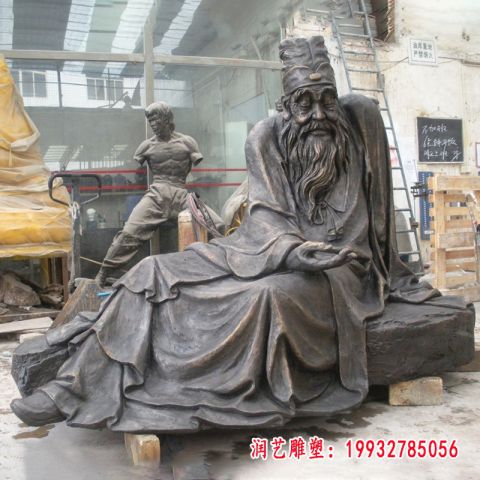 医圣张仲景铜雕