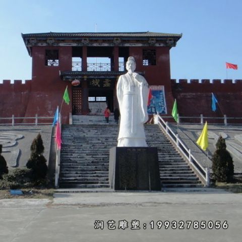 大理石广场范蠡雕塑