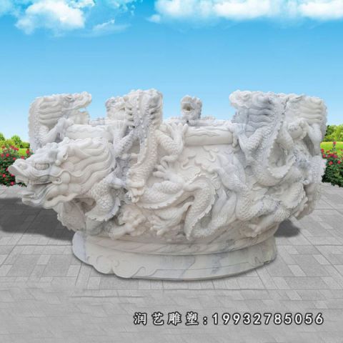 城市水缸景观石雕