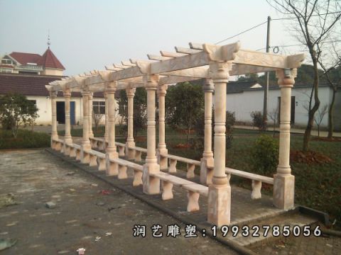 小区长廊景观石雕