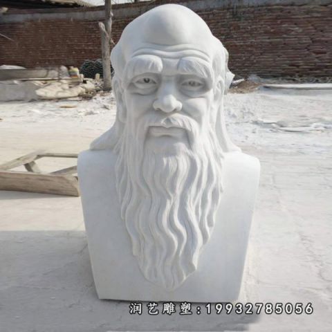 景区老子人物石雕