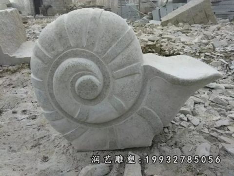 公园蜗牛动物石雕