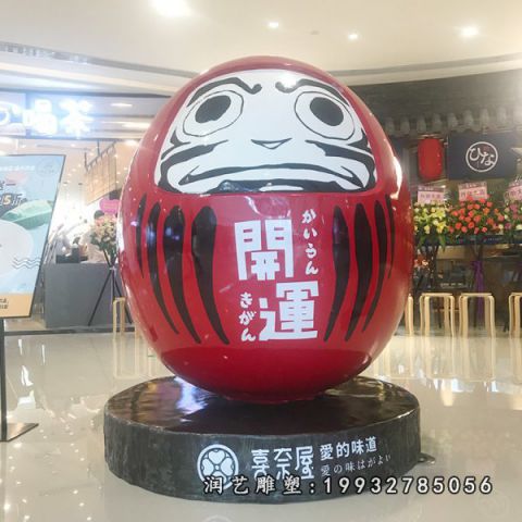 户外玻璃钢公仔雕塑