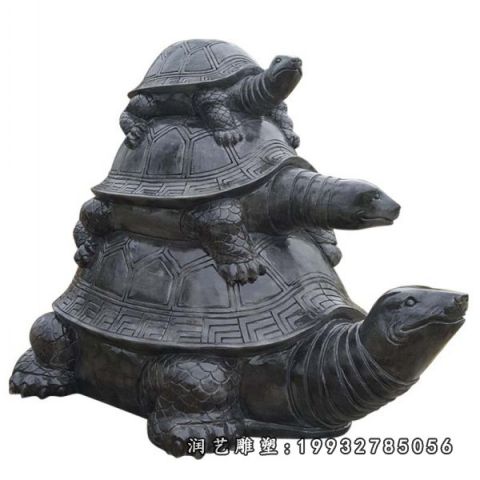 公园乌龟动物石雕