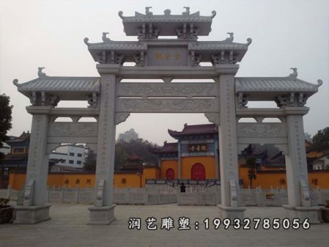 广场牌坊景观石雕