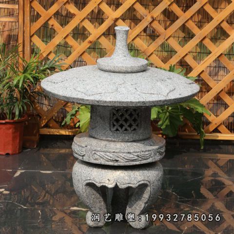 小区灯景观石雕
