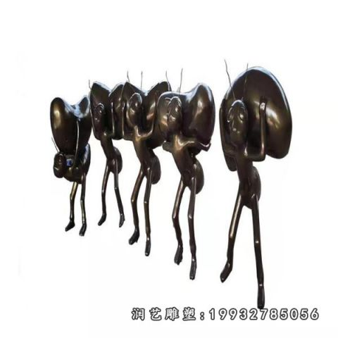 蚂蚁动物铜雕