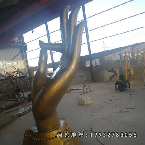 企业不锈钢手雕塑