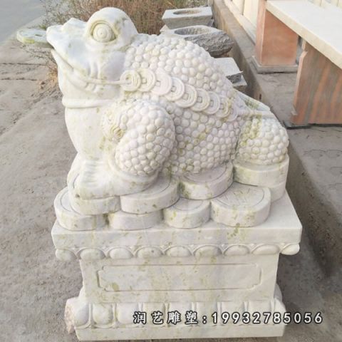 商场金蟾动物石雕
