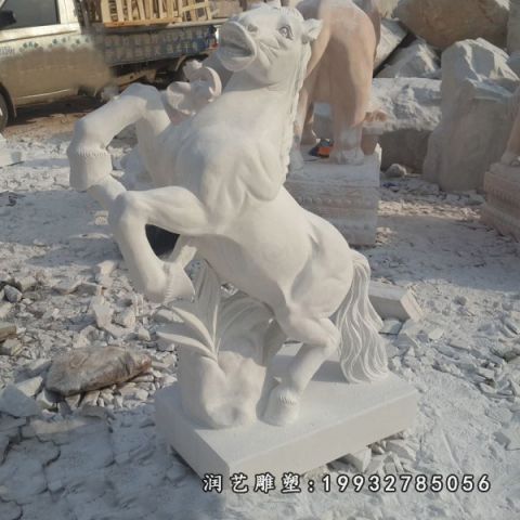 户外马动物石雕