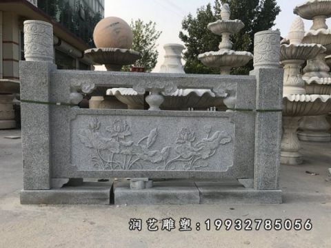 广场栏板景观石雕