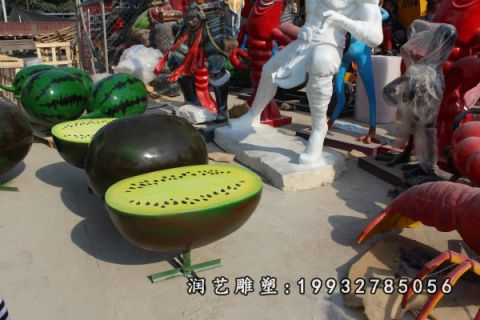 玻璃钢仿真水果雕塑