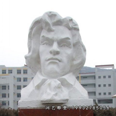 企业贝多芬人物石雕