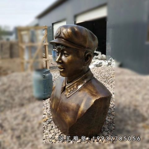 公园雷锋人物铜雕