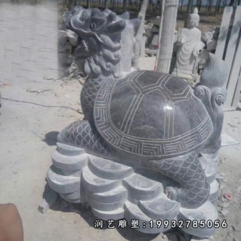 户外龙龟动物石雕
