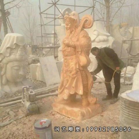 关公名人石雕