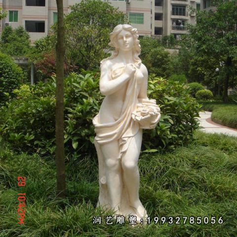 公园大理石西方人物雕塑