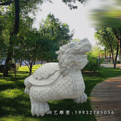 企业龙龟动物石雕