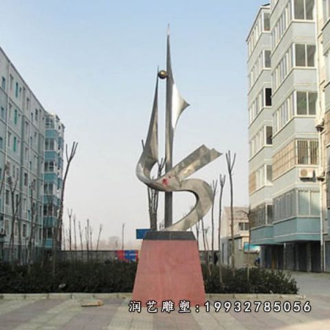 不锈钢企业辉煌雕塑