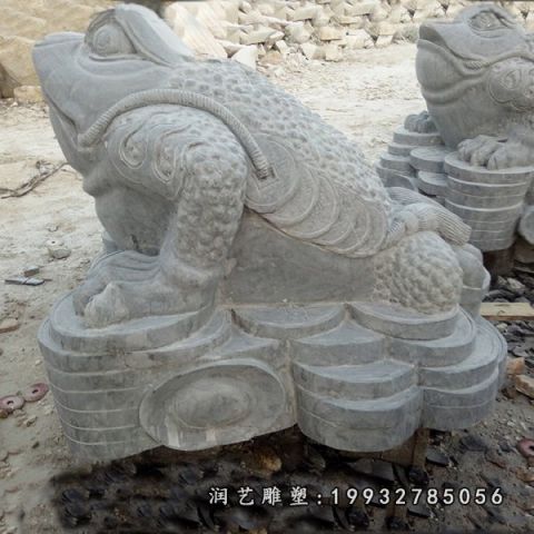 金蟾企业动物石雕