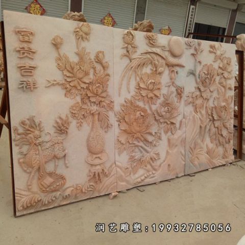 公园石浮雕景观雕塑