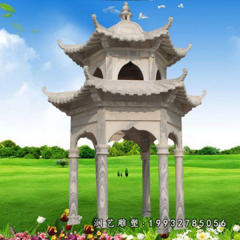 小区景观凉亭石雕