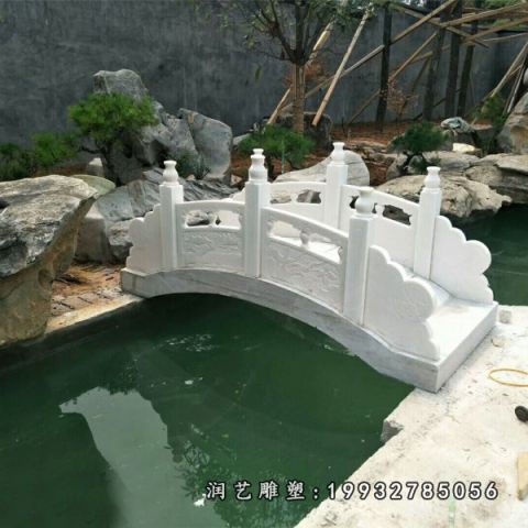 草坪景观拱桥石雕
