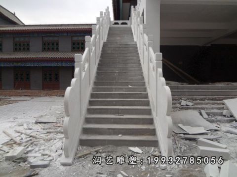 户外大理石栏板景观雕塑