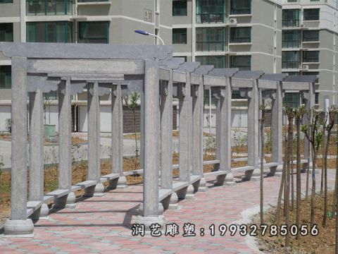 街道长廊景观石雕