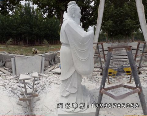 户外老子人物石雕