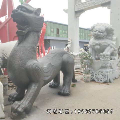户外貔貅动物铜雕