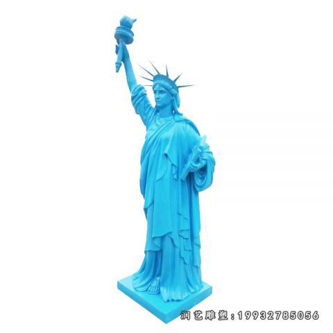 景区玻璃钢自由女神雕塑