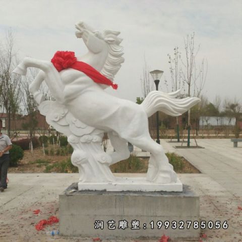 城市动物马石雕