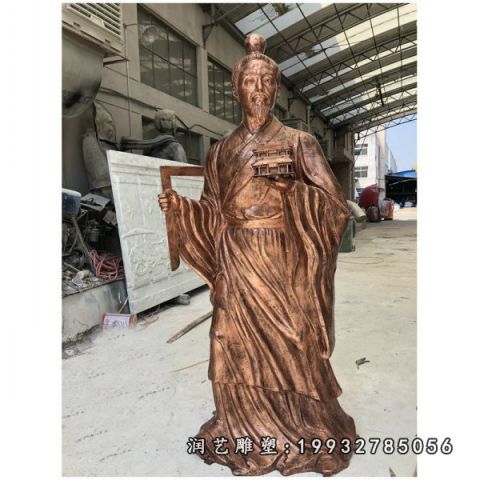 户外鲁班古代人物铜雕