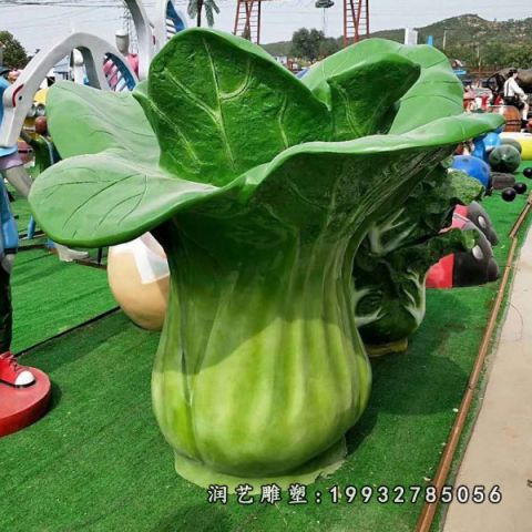 城市玻璃钢蔬菜景观雕塑